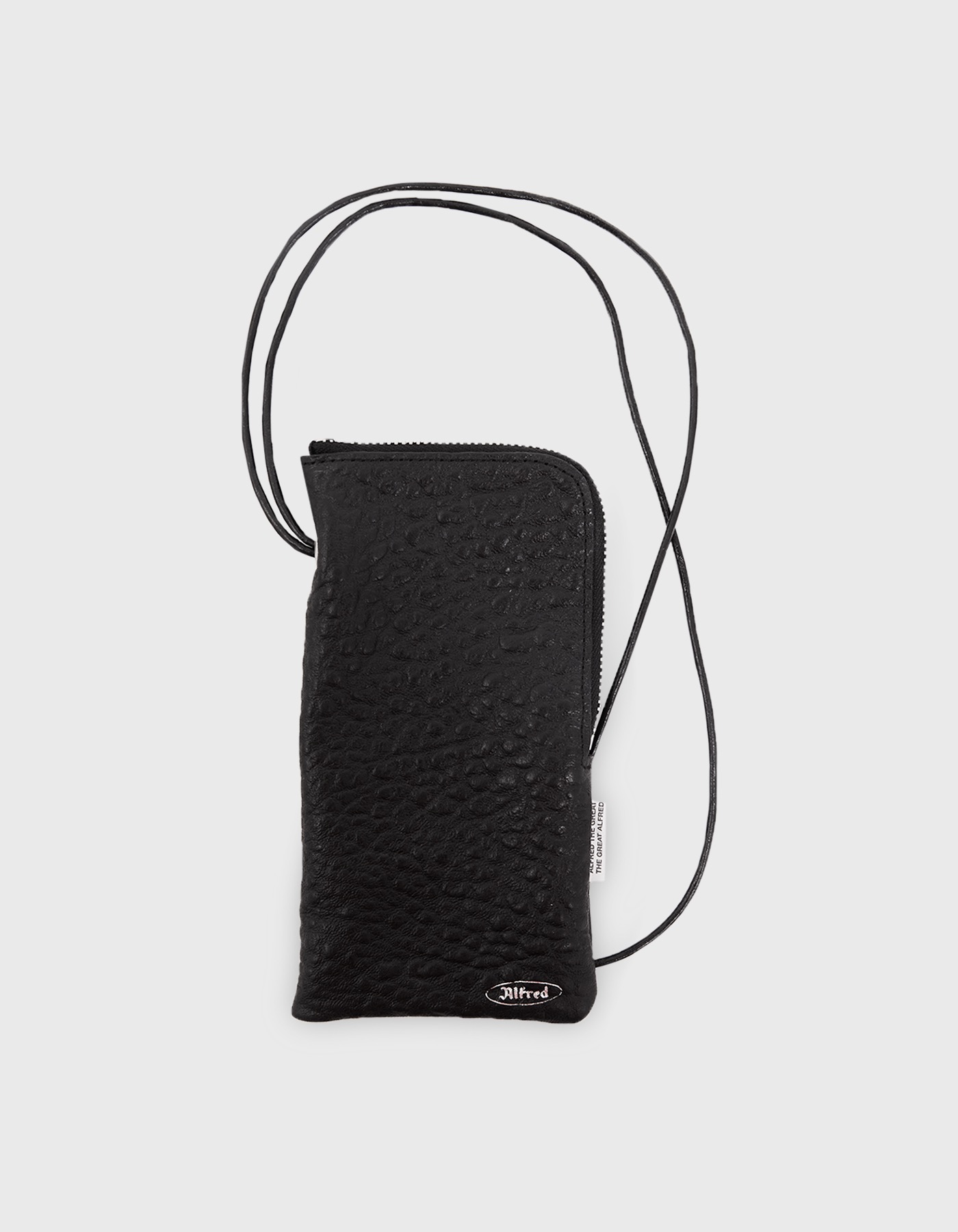 FRED LEATHER POUCH / Black