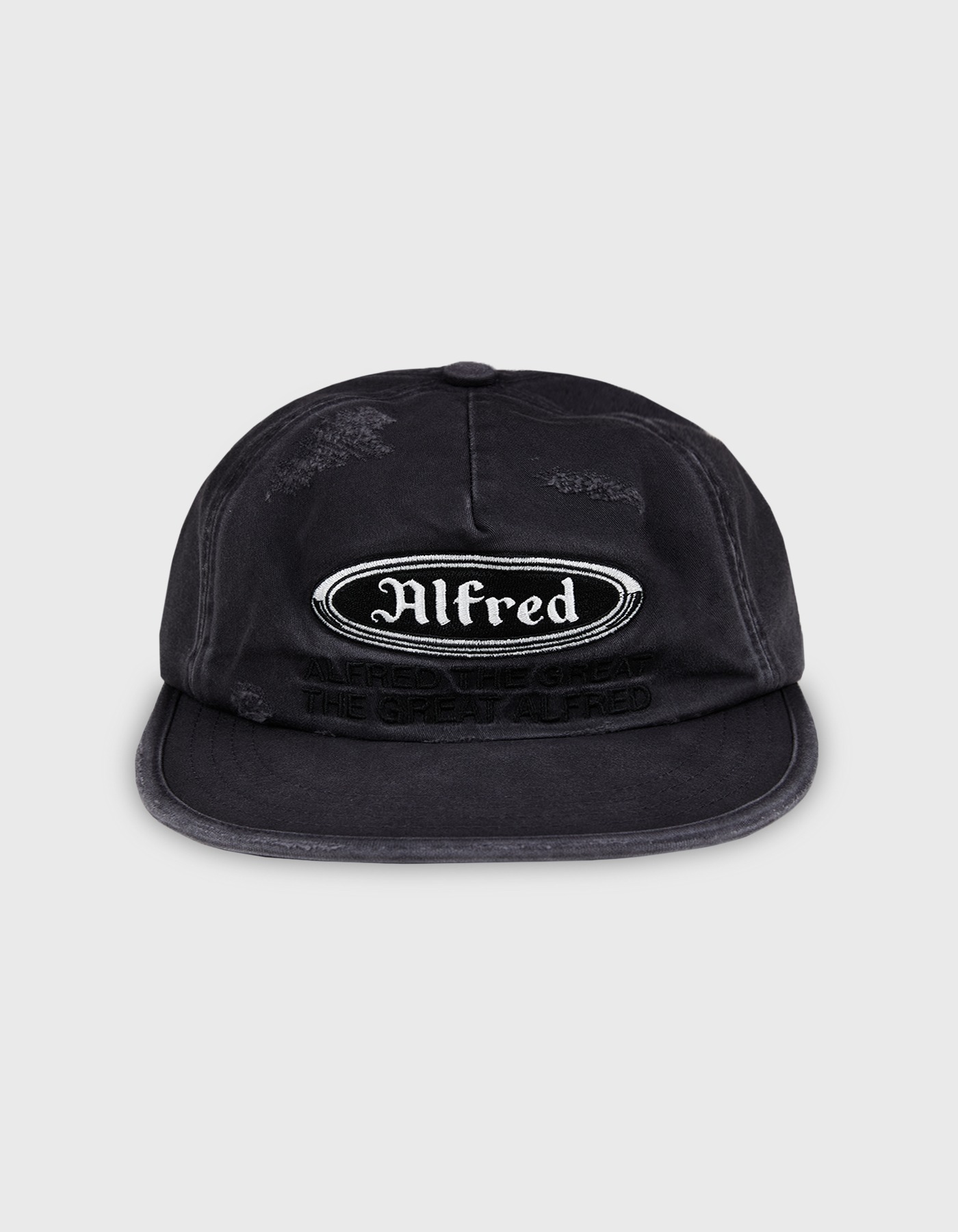 FRED DESTROYED WORK CAP / Charcoal