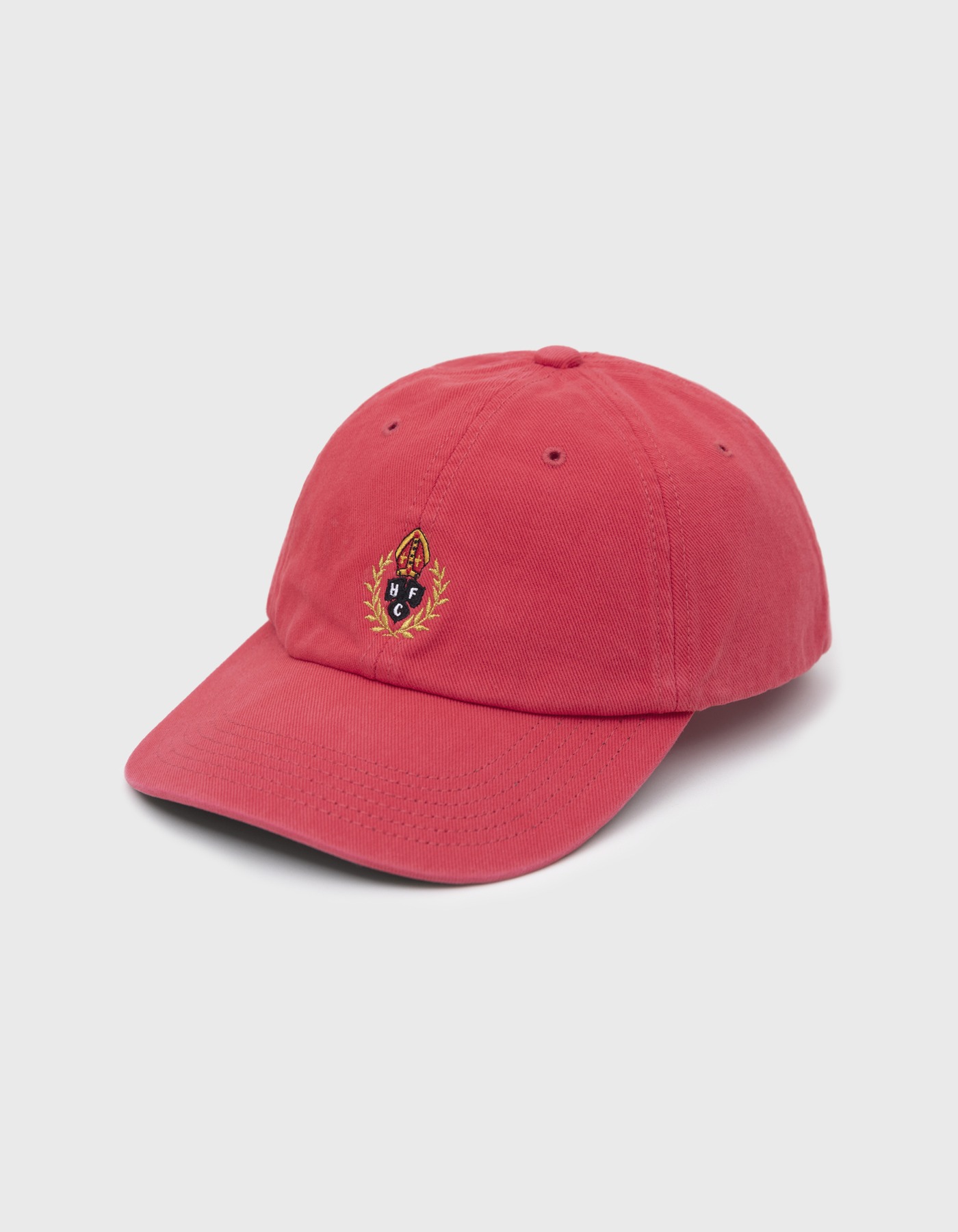 HFC CREST TWILL WASHED CAP / Red