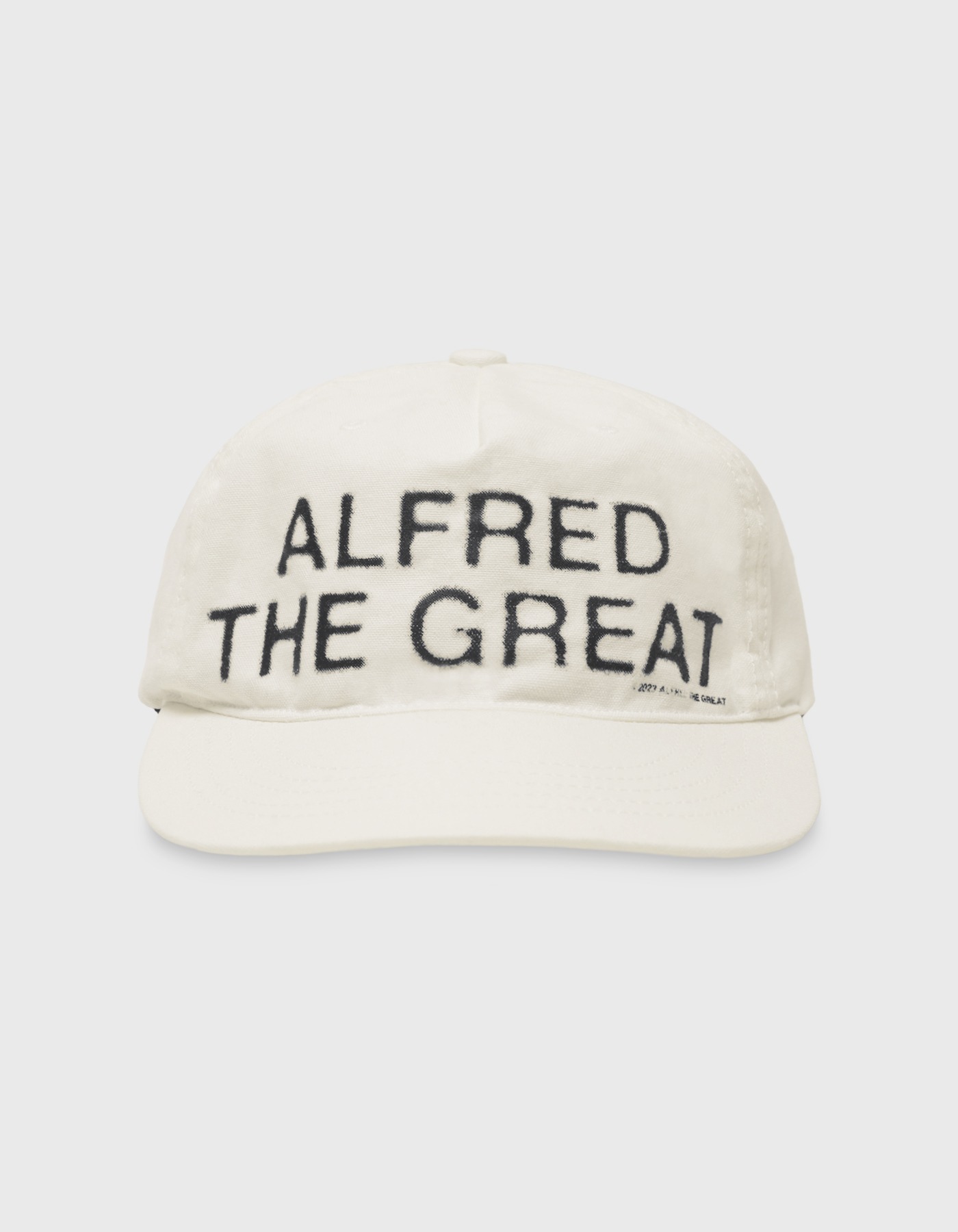 FRED THE GREAT STENCIL CAP / White