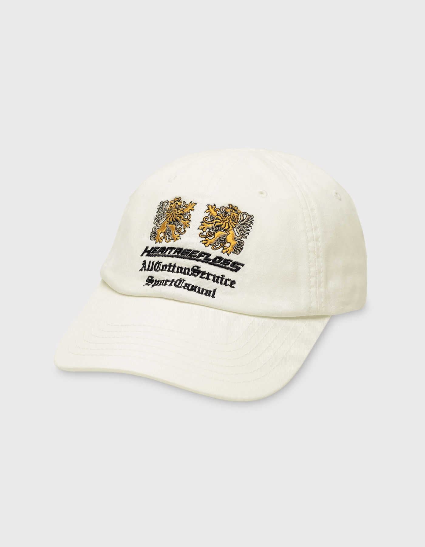LIONS TWILL WASHED CAP / Off White